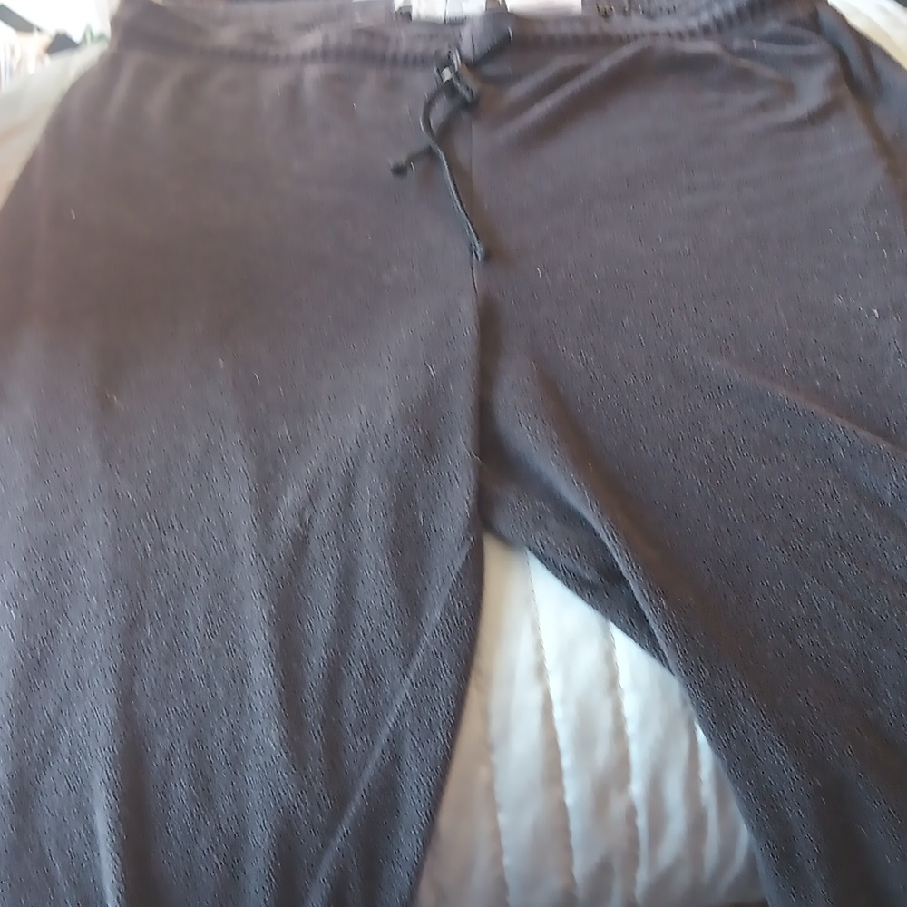 Black sweat pants
